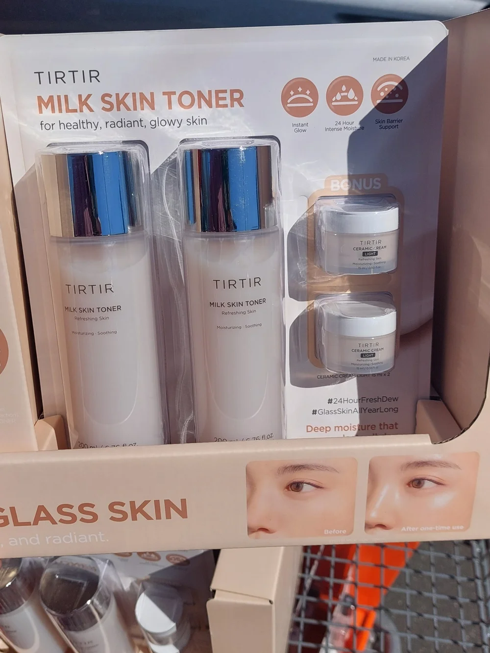 TIRTIR Milk Skin Toner (White) – Hydrating Milk Toner Duo
